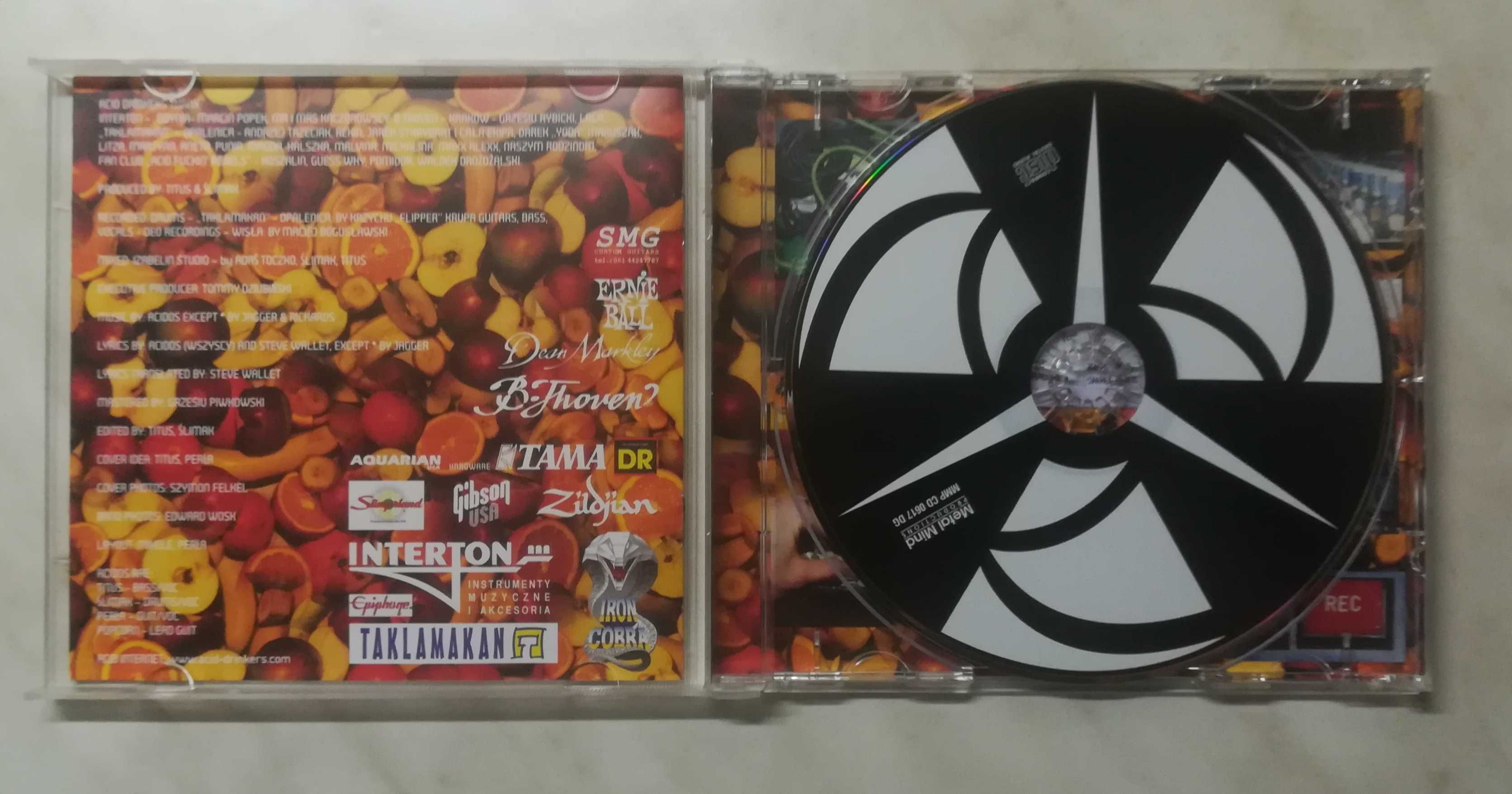 Acid Drinkers"Amazing Atomic Activity".Cd.Stan idealny