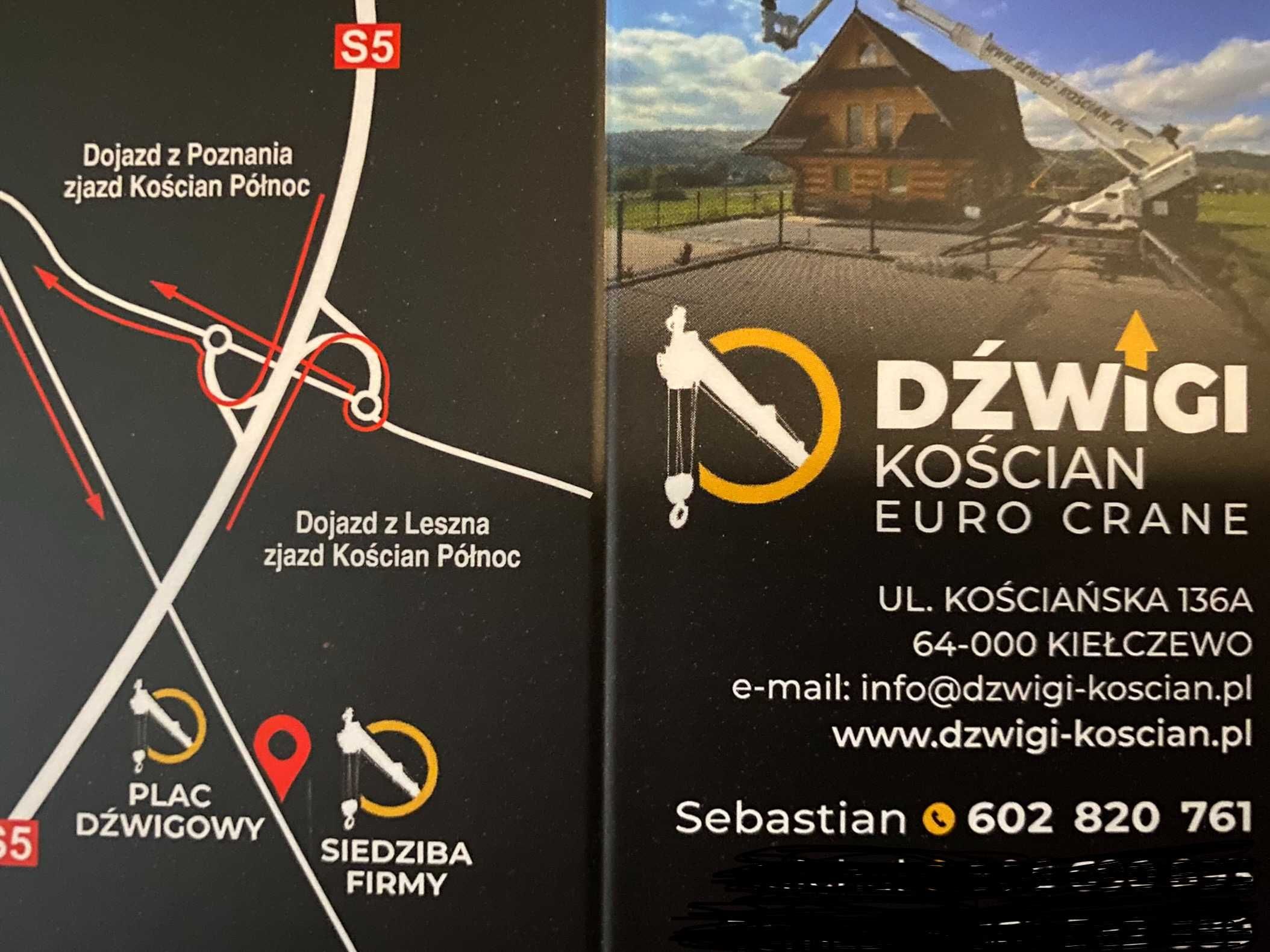 Chwytak do dachówki cementowej żuraw dźwig dekarski ciesielski