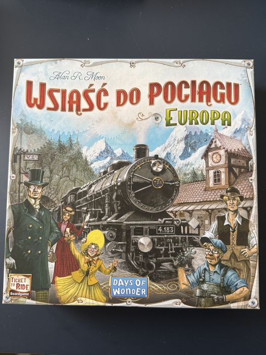 Gra planszowa Wsiąść do pociągu