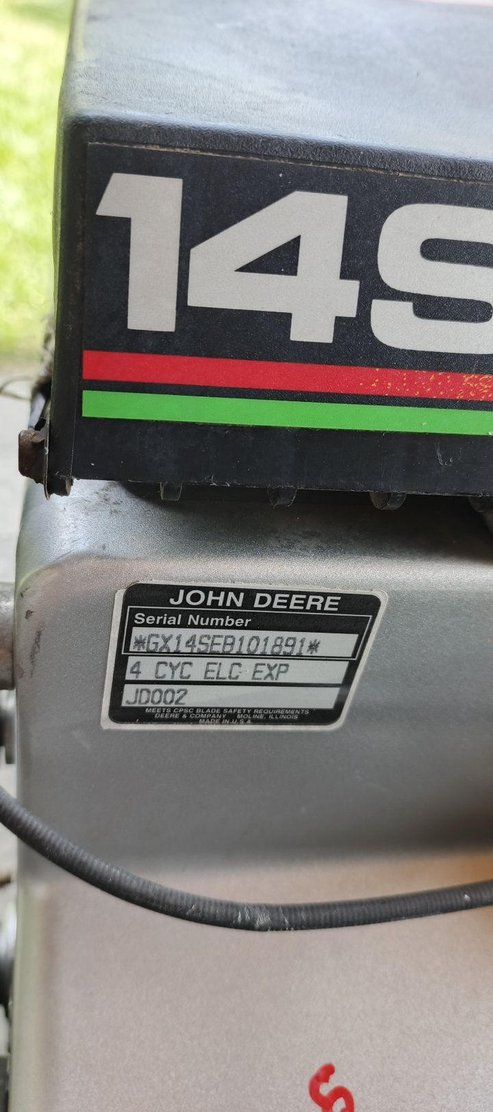 Kosiarka John deere 14se spalinowa