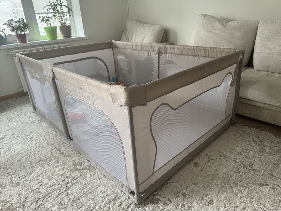 Дитячий манеж Lionelo Willow Beige Sand