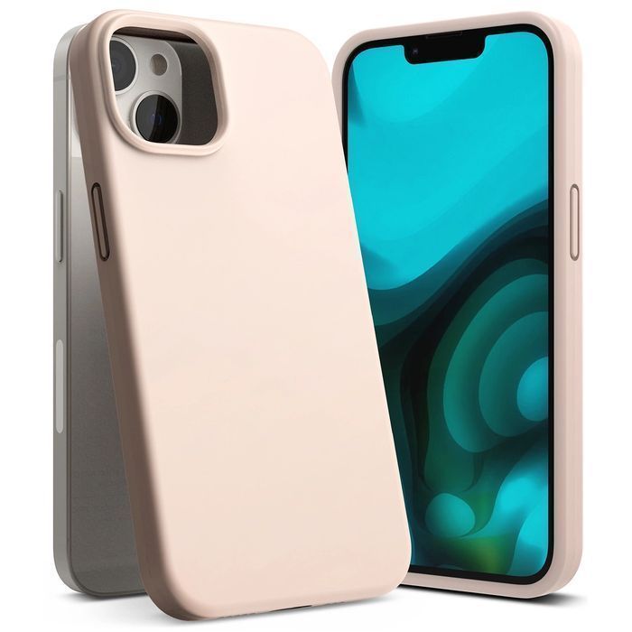 Etui pokrowiec Ringke Silicone Pink Sand do iPhone 14 Plus