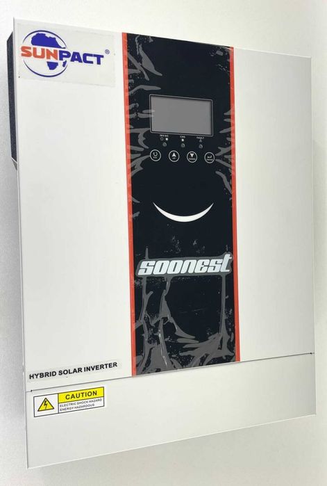 Інвертор Luminous Eco Volt 1500VA 24V 1200W. Солнечный MPPT-контроллер