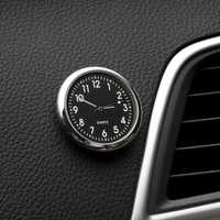 Автомобільний годинник Годинник для інтер'єру авто чорний циферблат