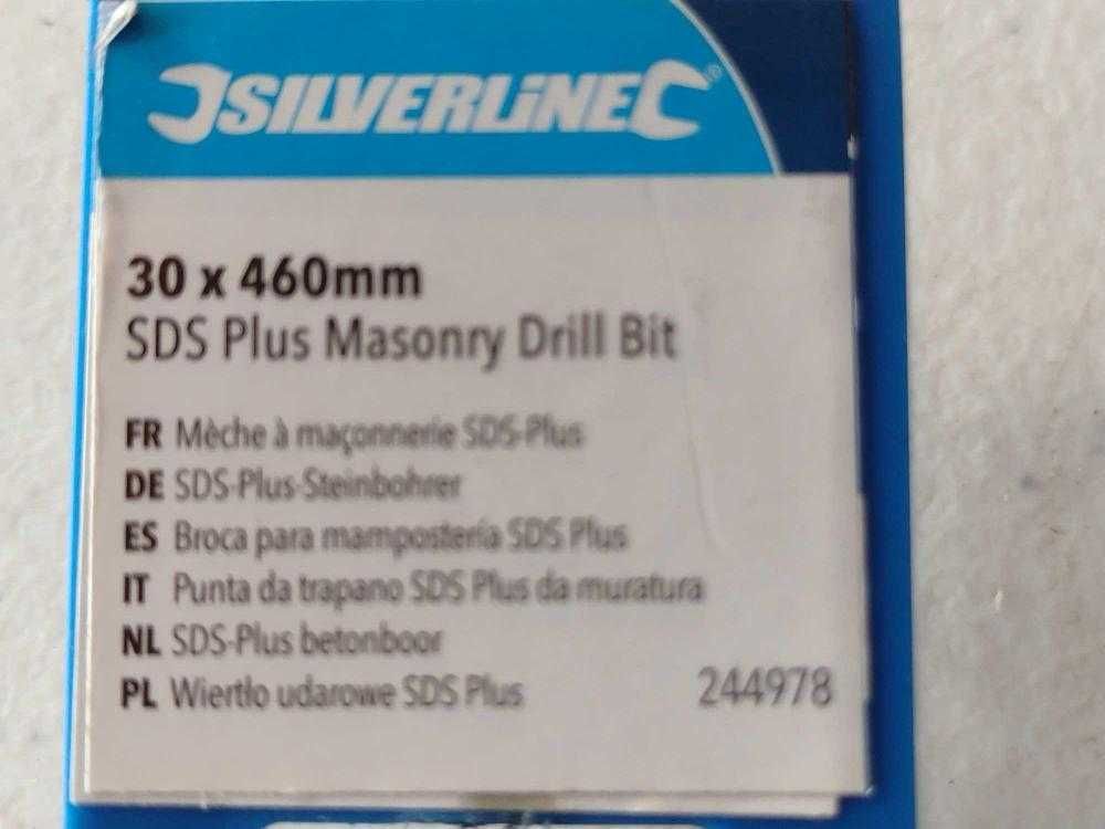 Broca para alvenaria Silverline 244978 SDS Plus - 30 x 460 mm