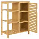 Szafka łazienkowa Vetlanda Bambus 87x66x33 cm