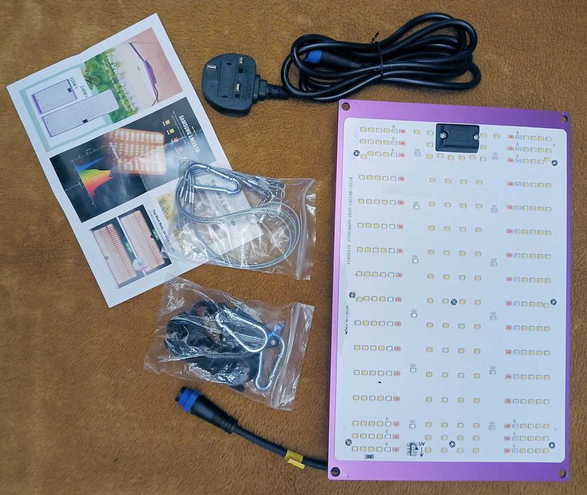 Lampa do uprawy Led Grow Light Full Spectrum Samsung 120W