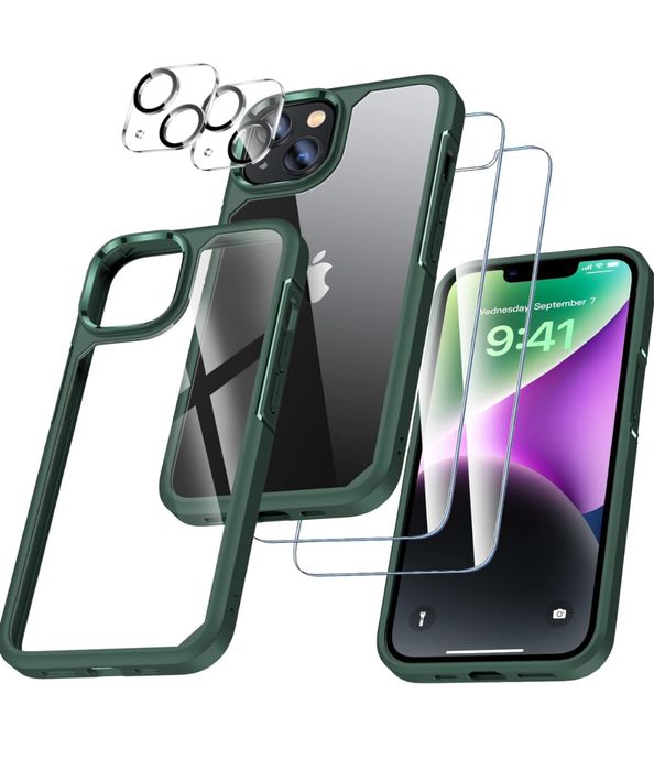 Чохол UniqueMe для iPhone 14 з MagSafe, набір з 5-ти предметів