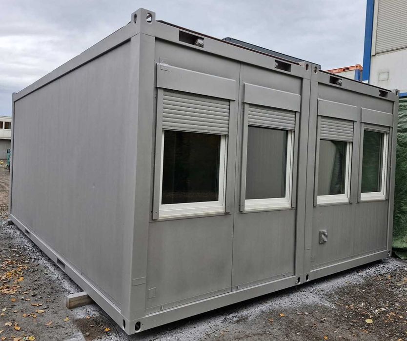 Kontener biurowy socjalny magazynowy usługowy mieszkalny 6x5 m DUO x2