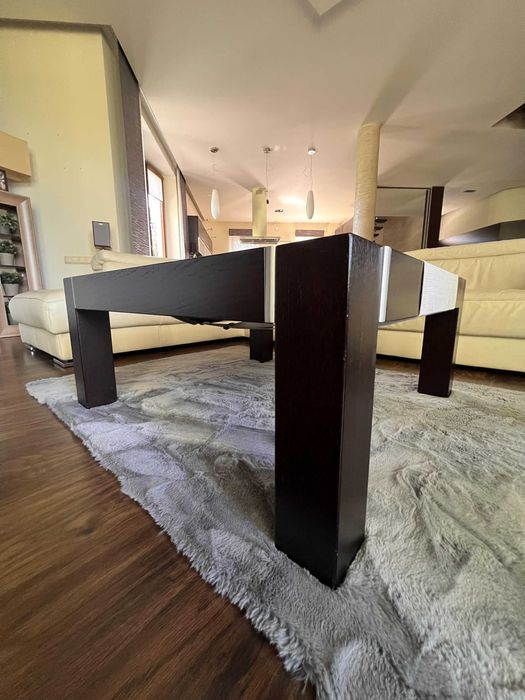 Stolik kawowy premium z litego drewna na zamówienie od stolarza
