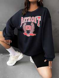 Bluza Detroit czarna Shein M