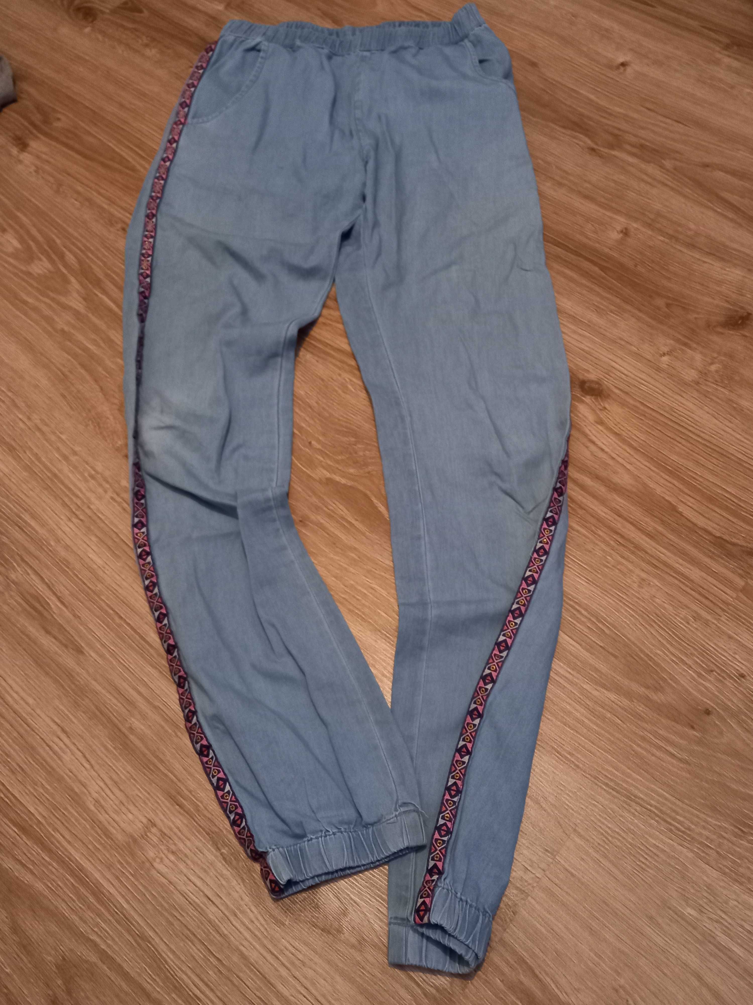 Spodnie jeansowe Cool Club r. 170cm aladynki