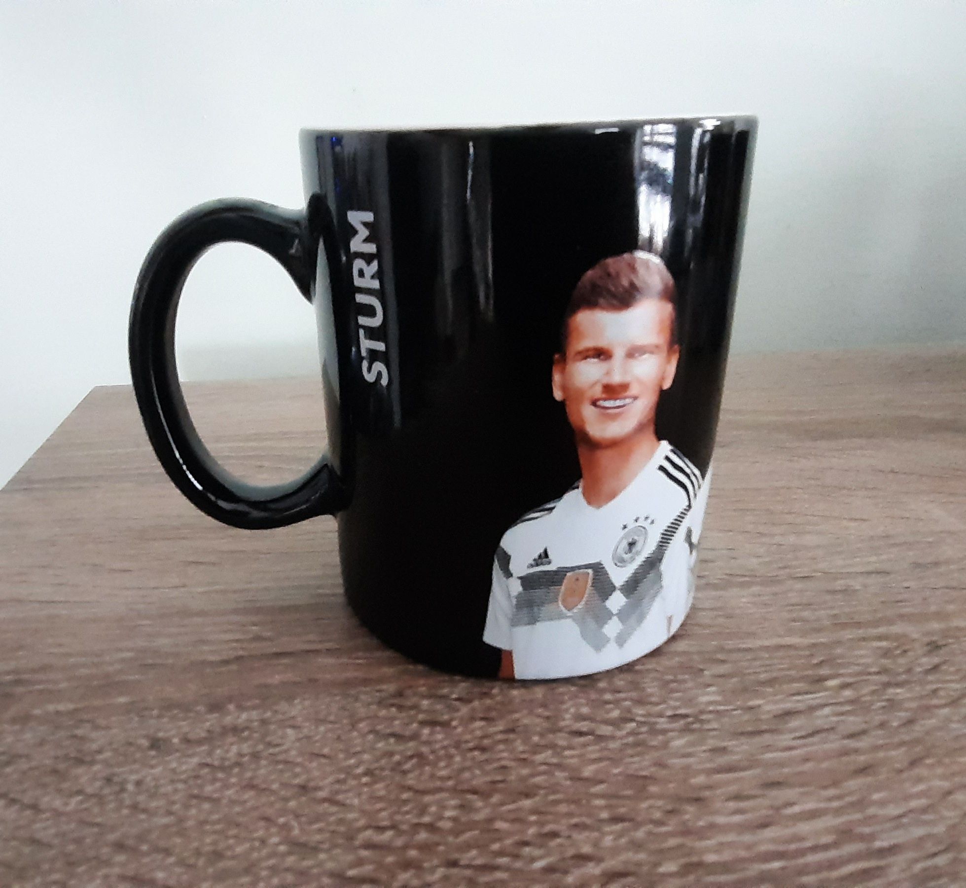 Zestaw kubków z piłkarzami Niemiec.