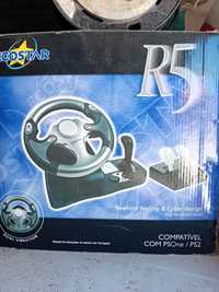 Volante R5  compatível com PSOne e PS2