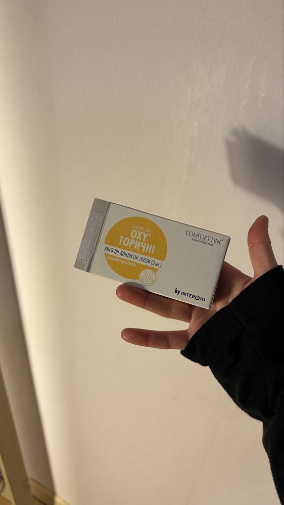 контактні лінзи (мкл) “comfort line oxy”