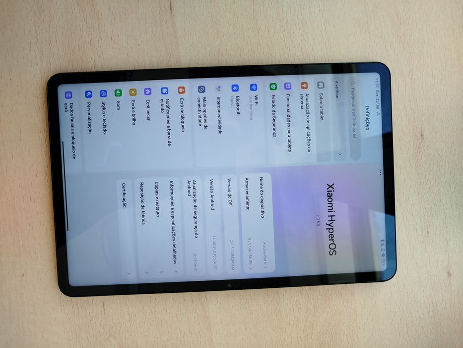 Tablet Xiaomi Pad 6, 1 ano de uso