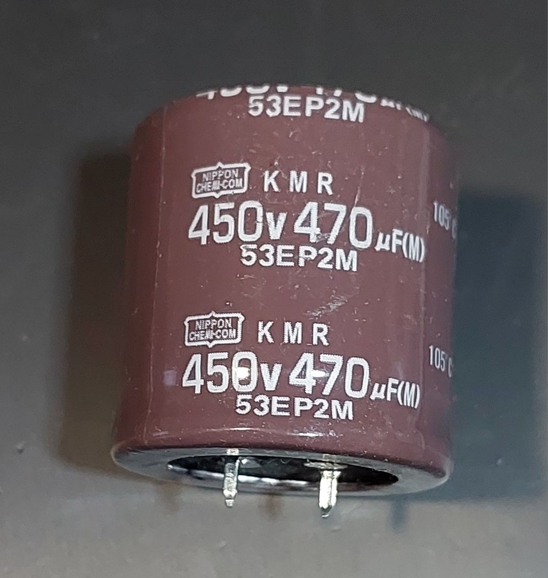 Конденсатор электролитический Nippon Chemi-Com KMR 450V 470mF 105C
