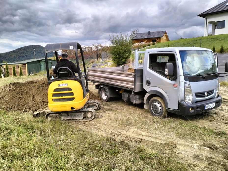 Usługi mini koparką