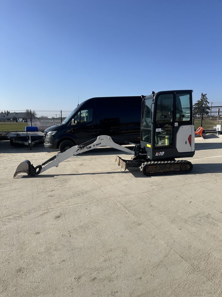 Minikoparka bobcat e19 e10 rok 2020 2 tony kubota wacker jcb takeuchi