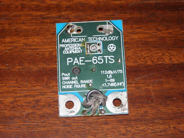 Плата усилитель PAE-65 TS для эфирных антенн Т-2