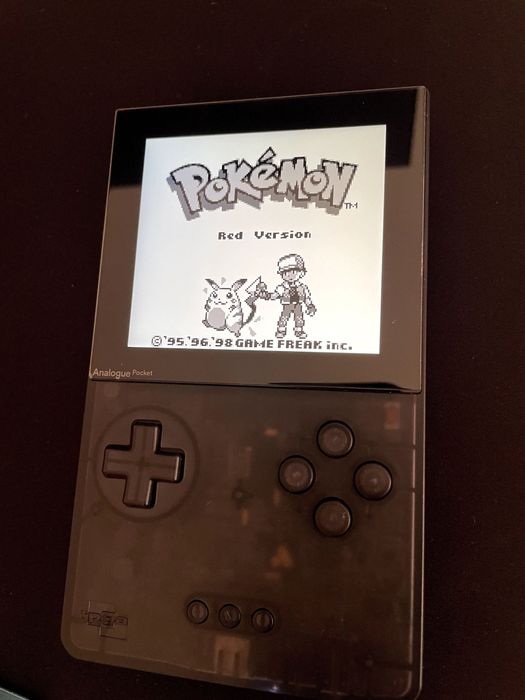Consola Retro Analogue Pocket - Transparent Smoke Edição Especial