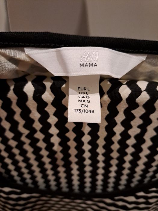 Paczka H&M Mama eleganckie spodnie komplet