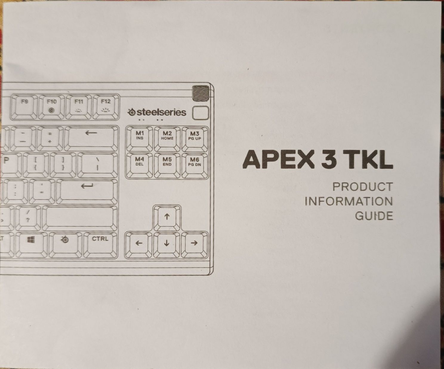 Klawiatura SteelSeries Apex 3 tkl