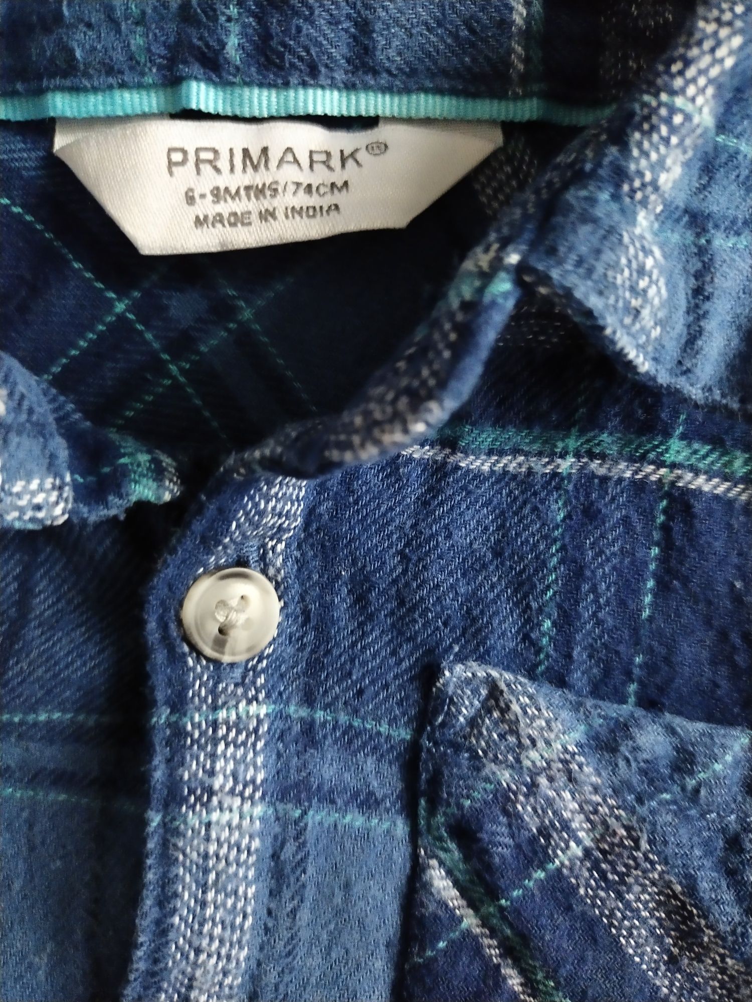 Koszula chłopięca Primark 74 krata