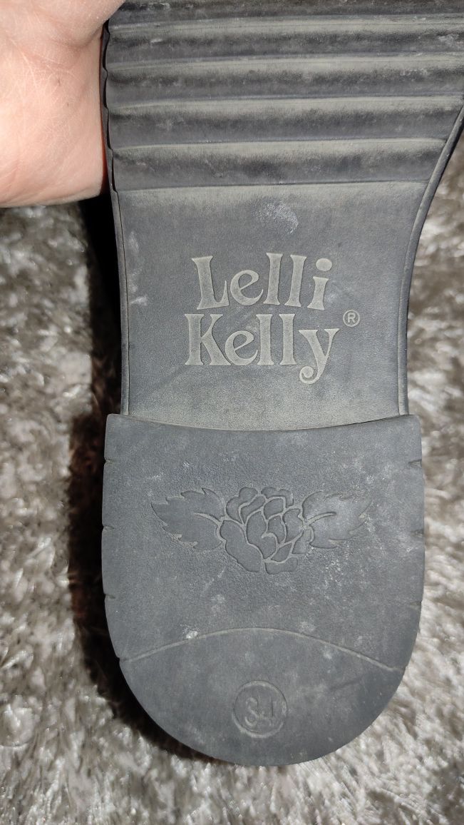 Kozaki buty lelli kelly czarne 34