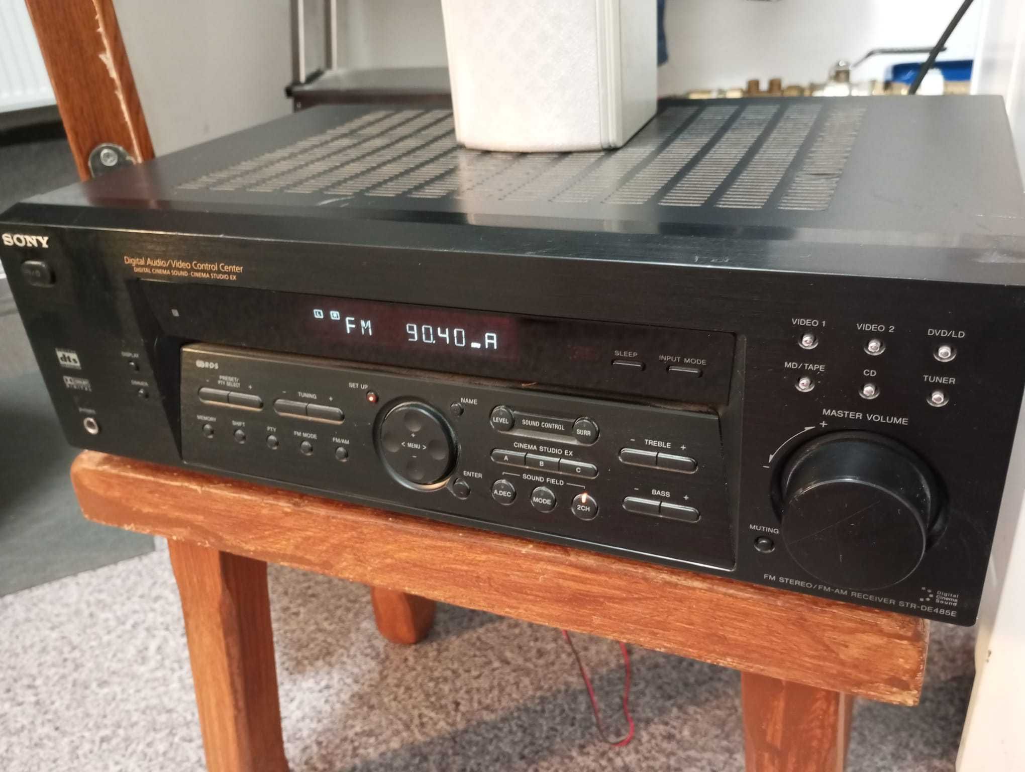 Amplituner SONY STR-DE485E RDS Cinema Studio EX bez pilota