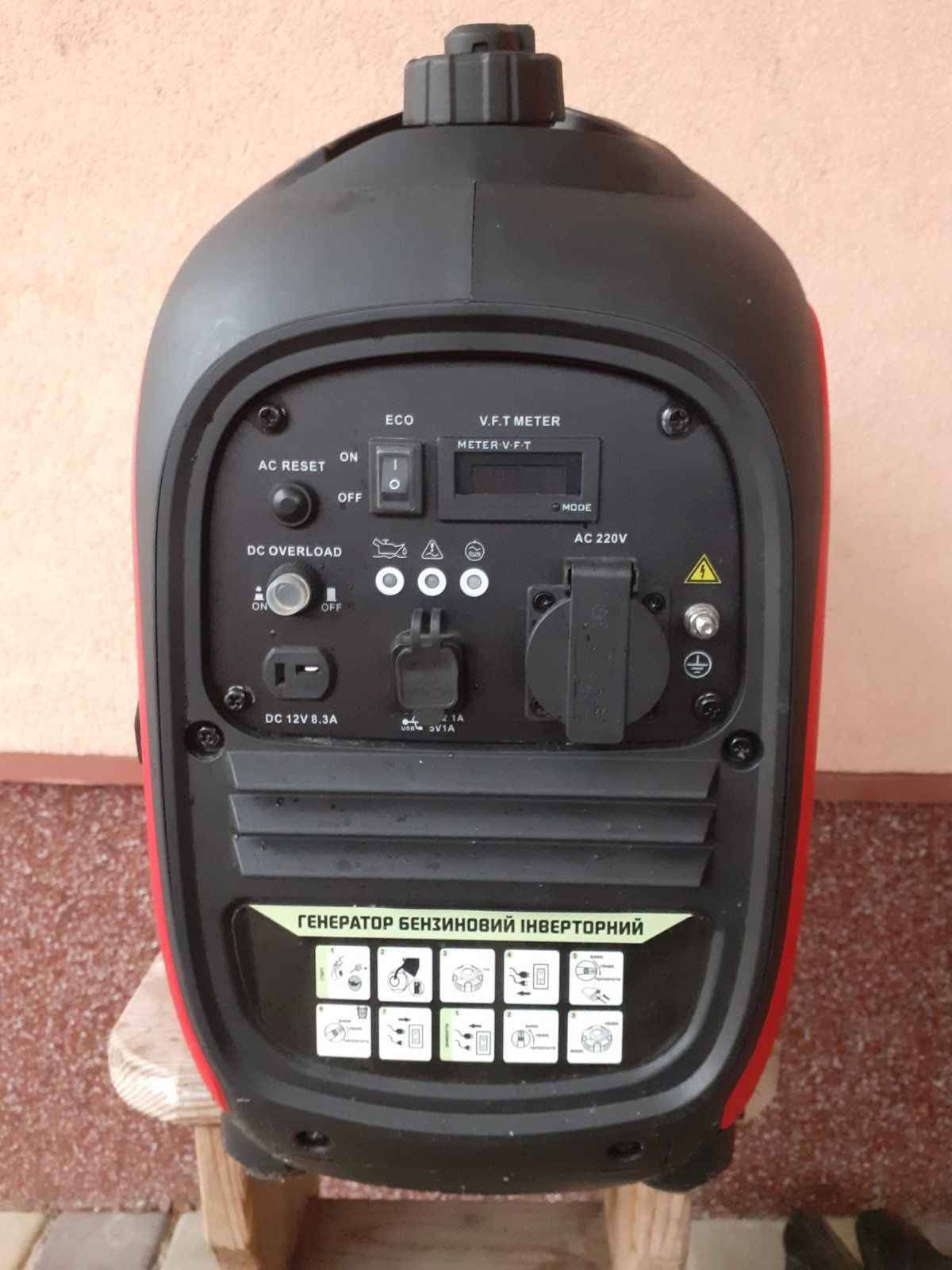 Генератор бензиновый инверторный SPR 7725GGII