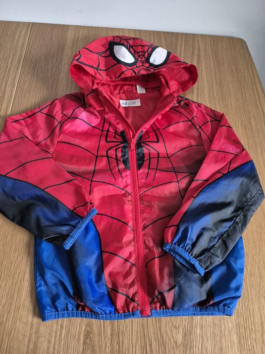 Kurtka spiderman h&m 110/116