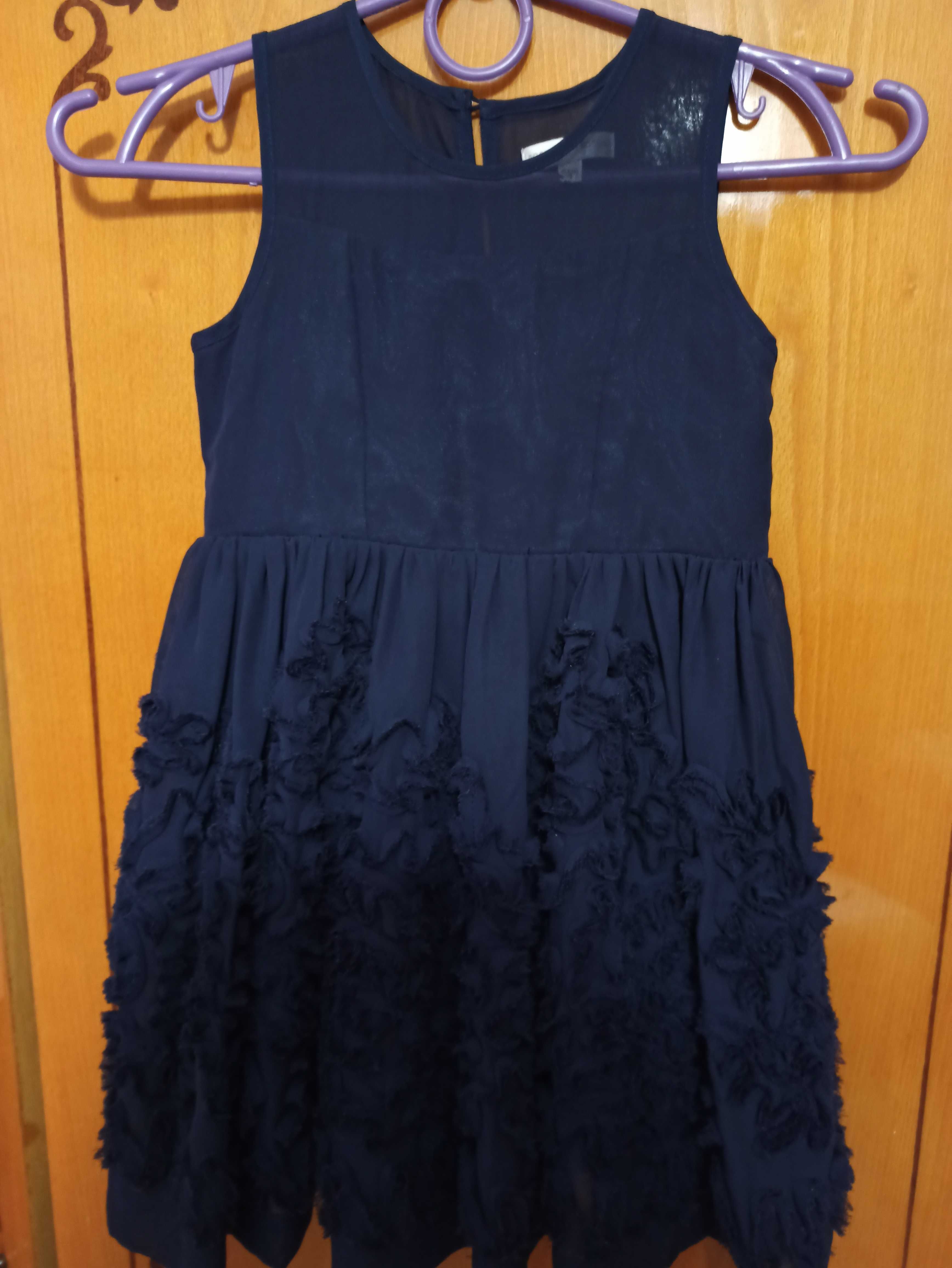 Нарядное шифоновое платье на 4-5 лет,сукня,плаття,платьеце