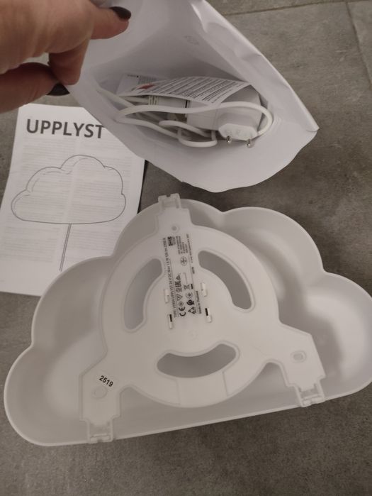 Lampka kinkiet dziecięcy chmurka Ikea upplyst led