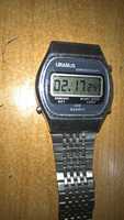 Zegarek elektroniczny Uranus lata '80 Chronograph sprawny