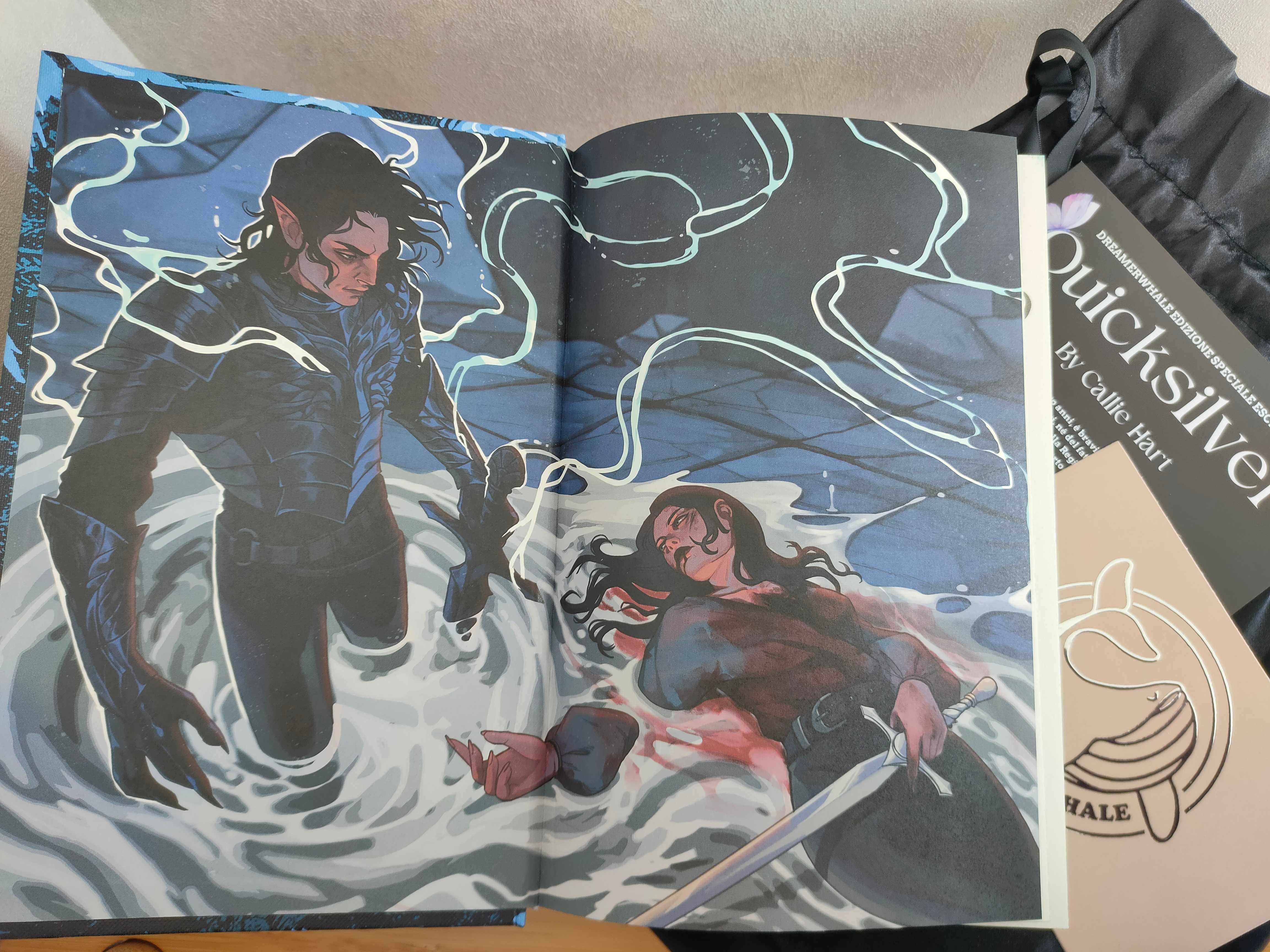 Книга Quicksilver Callie Hart exclusive signed numbered