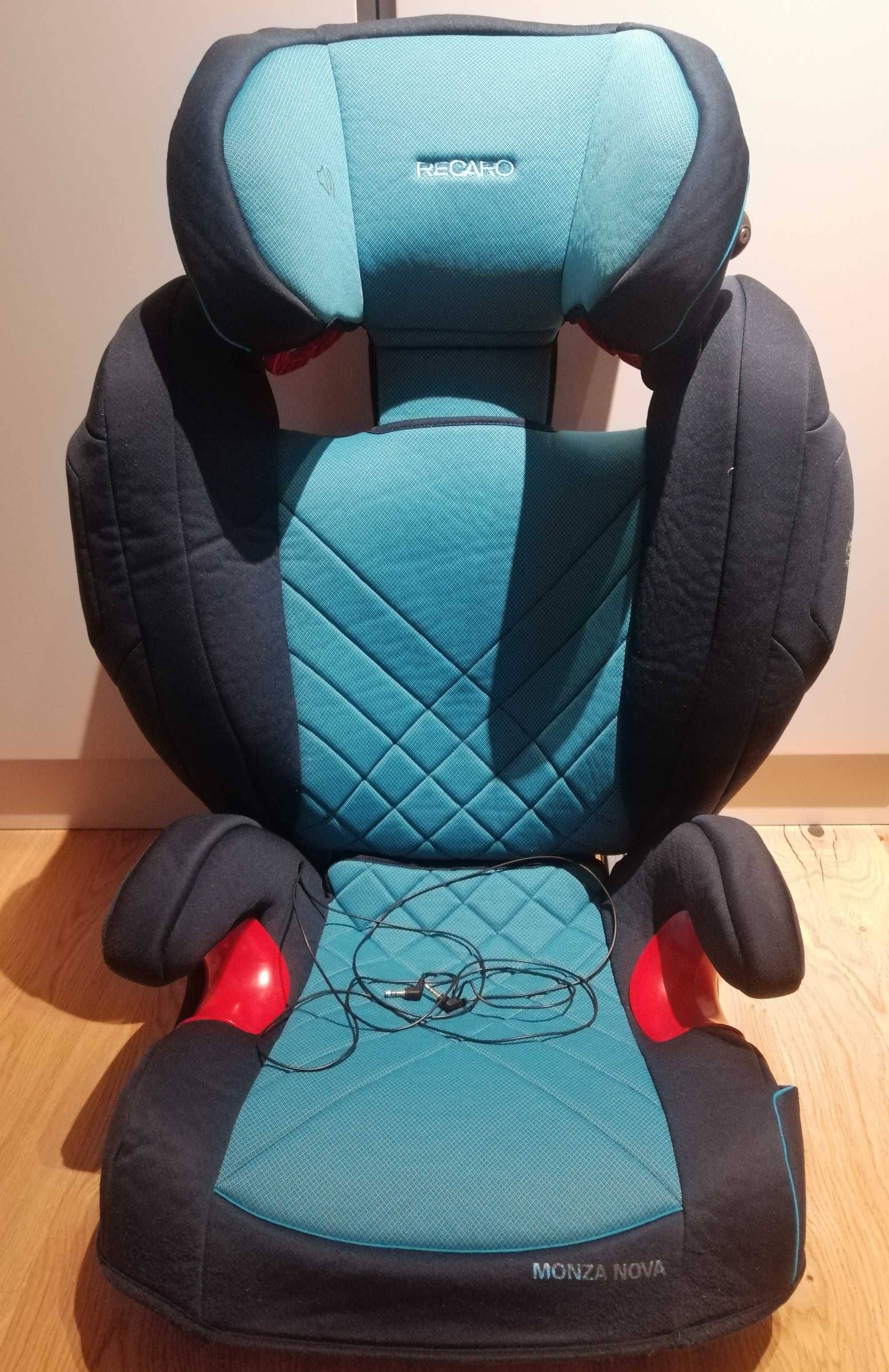 Fotelik samochodowy Recaro Monza Nova 2 Seatfix 15-36 kg z głośnikami