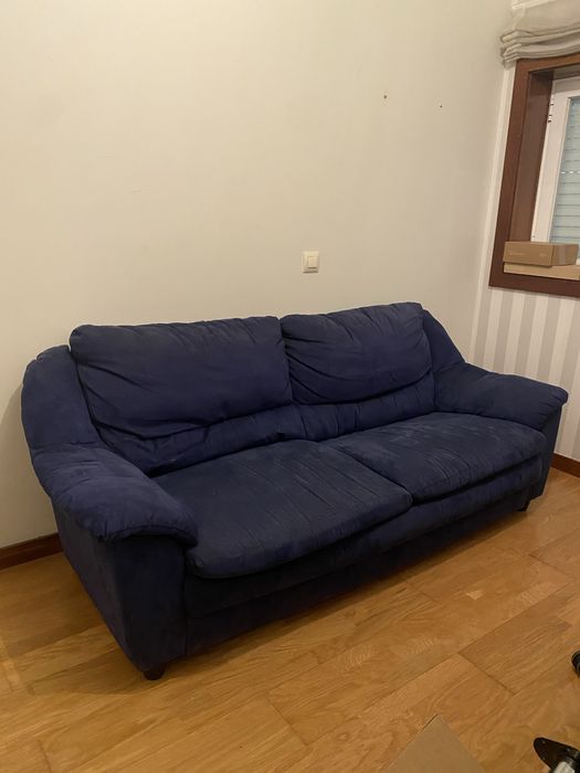Sofá-cama de dois lugares