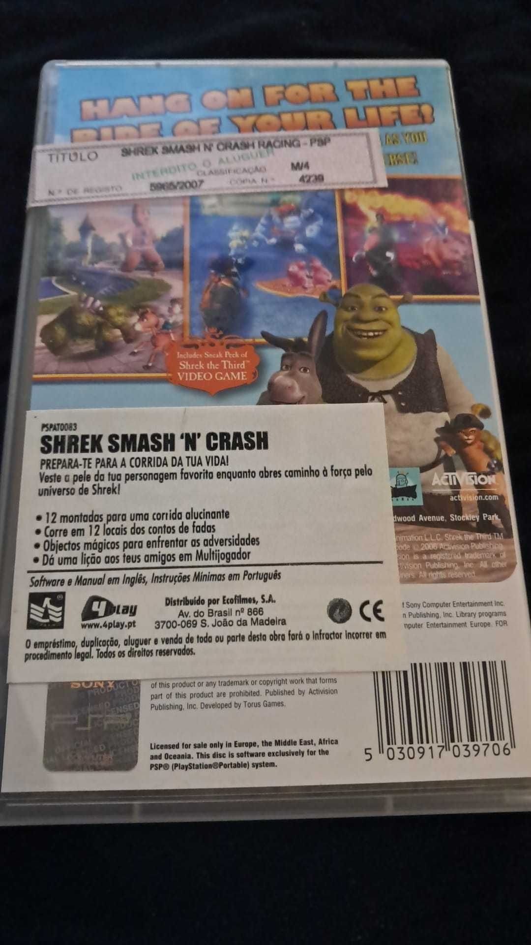 Shrek: Smash n´Crash Racing (PSP)