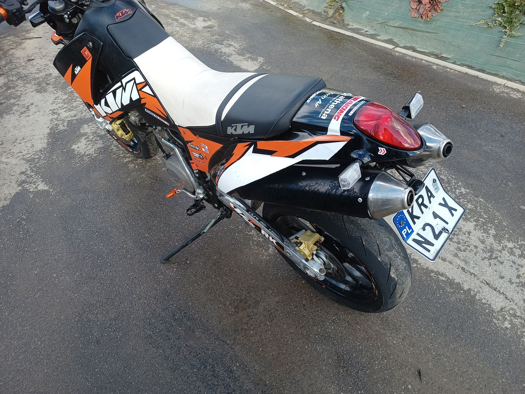 KTM lc4 640 Duke cały na części dokumenty koło lagi silnik rama wydech