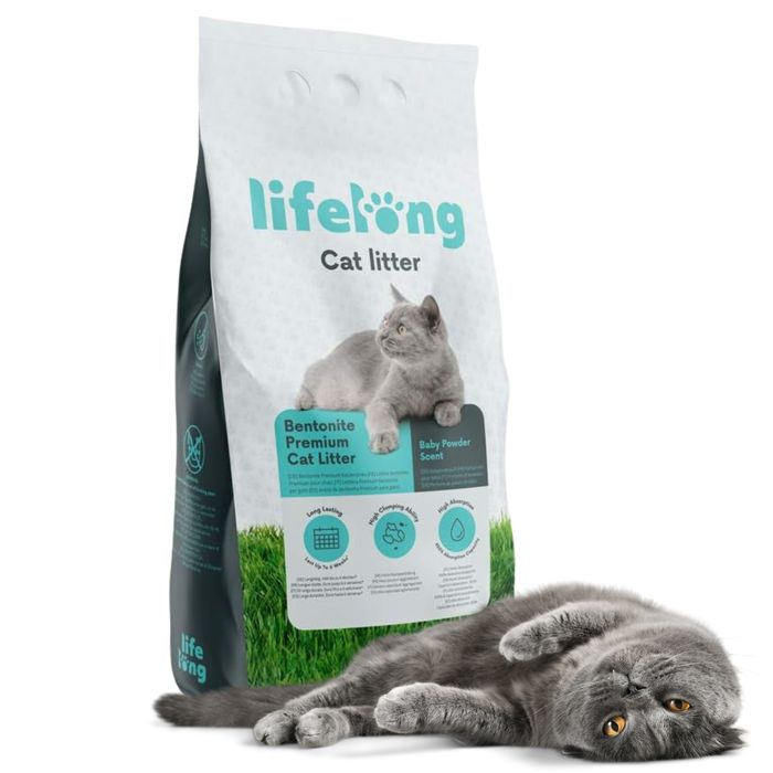 Żwirek Dla Kota Lifelong Premium Bentonitowy Zapachowy 10l 7,5 Kg