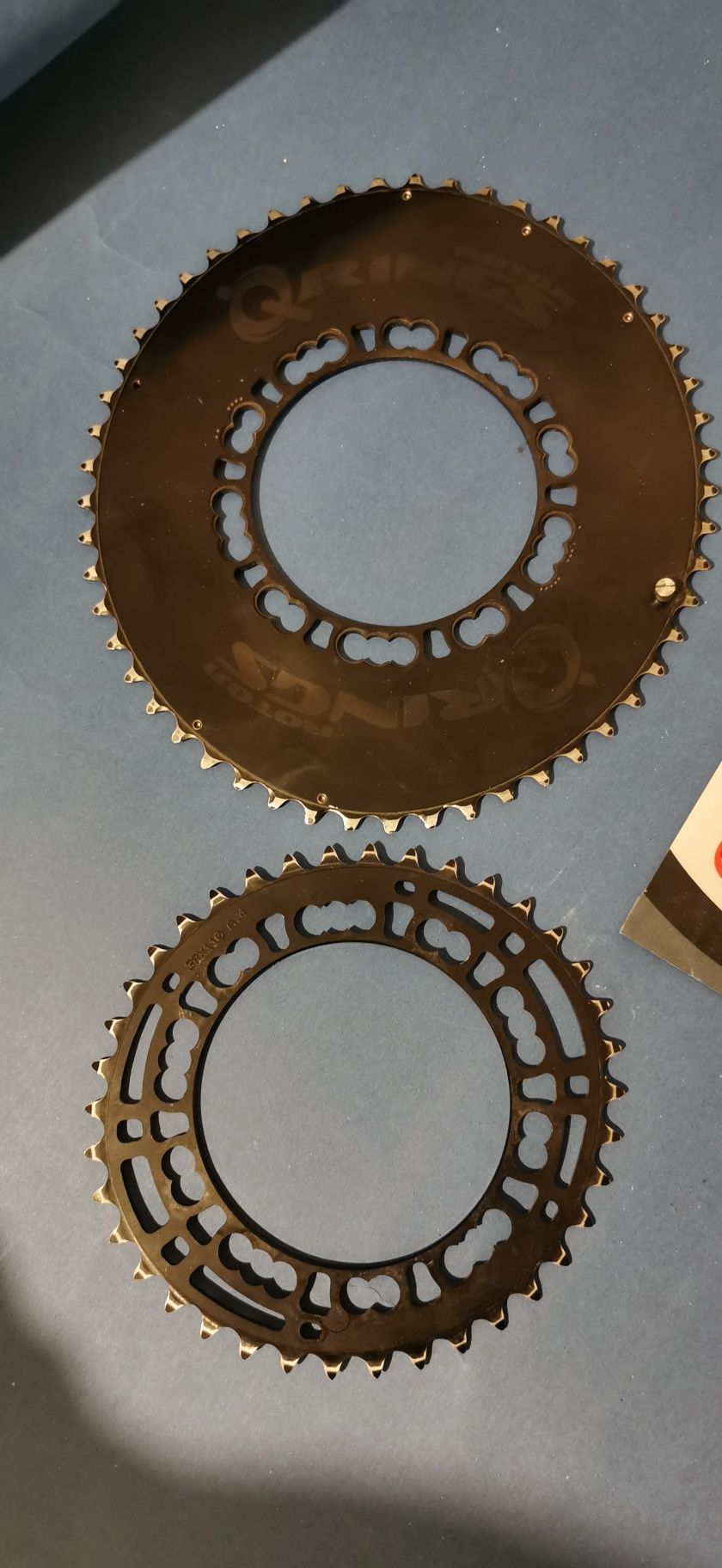 Rotor Q-rings zębatki owalne 53T 38T