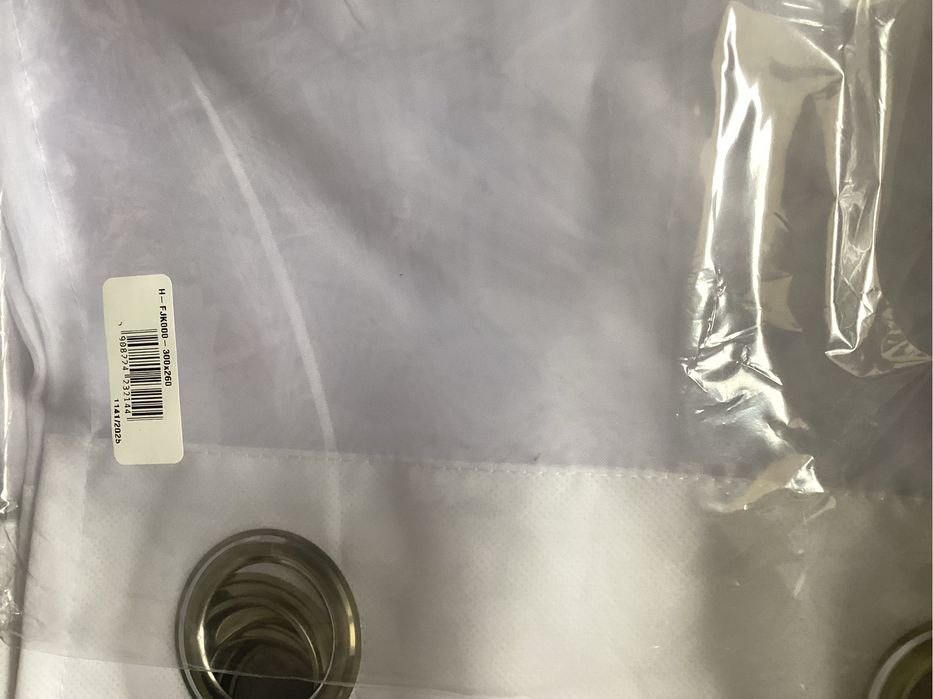 Firana woal na przelotkach 3 m.