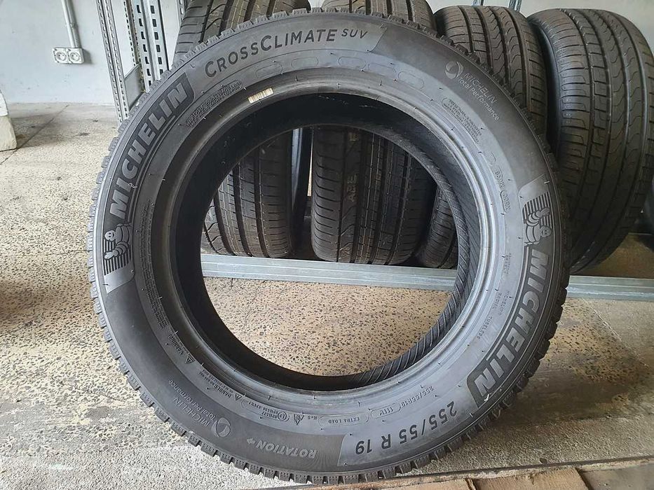 1x Opona całoroczna 255/55/19 MICHELIN CrossClimate SUV - 111W XL 7mm!