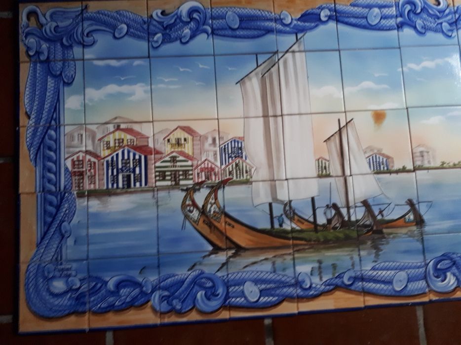 Painéis em azulejo