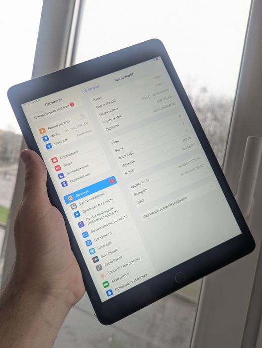 iPad 7 128gb чистий айклауд