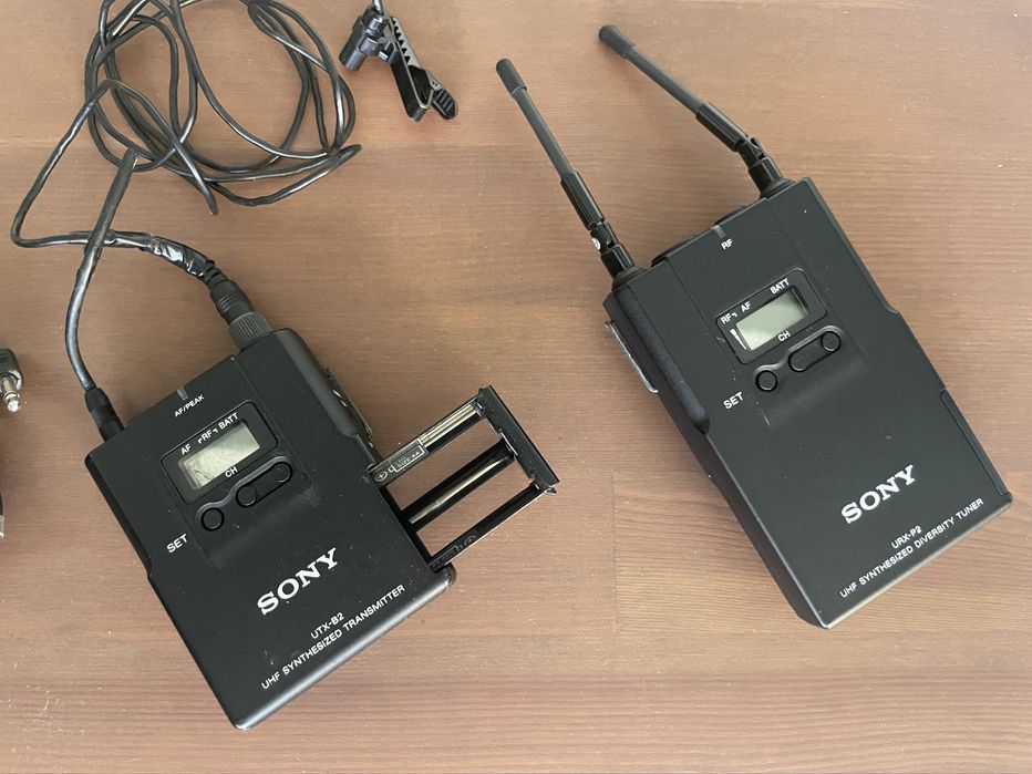 Kit microfone lapela sony