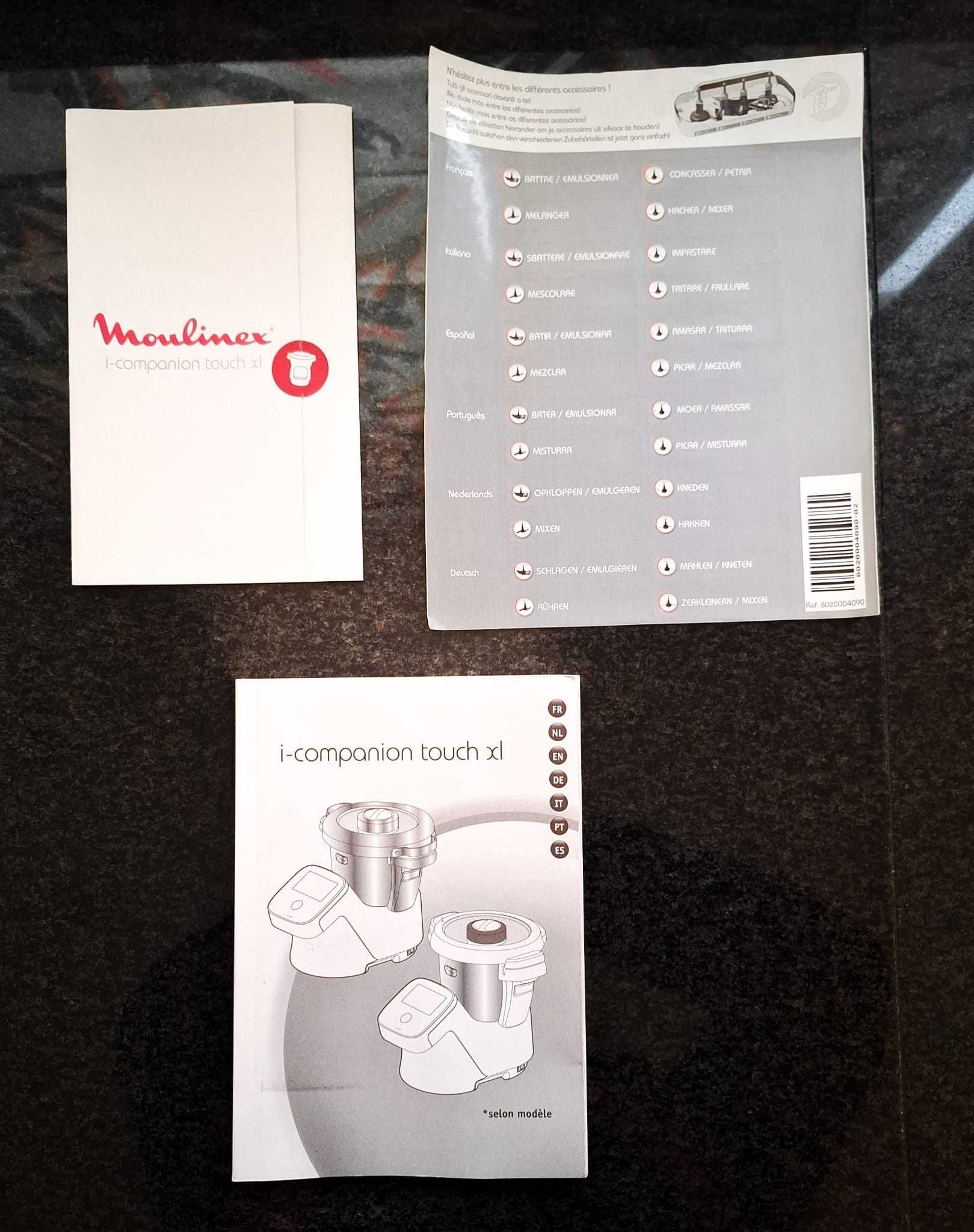 Robot de cozinha Moulinex i-companion touch XL - NOVO PREÇO