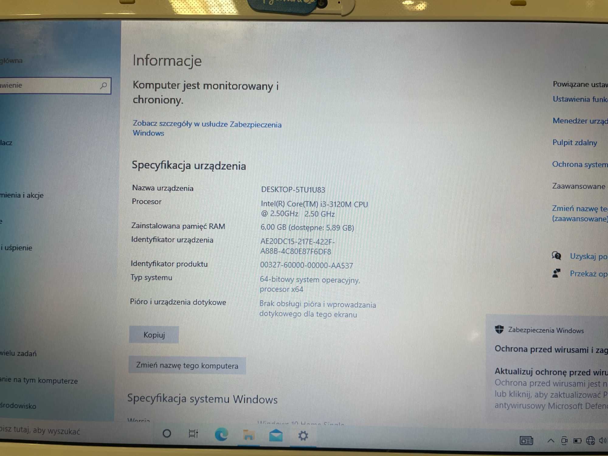 Laptop Samsung 370R /Nowy Lombard/Katowice