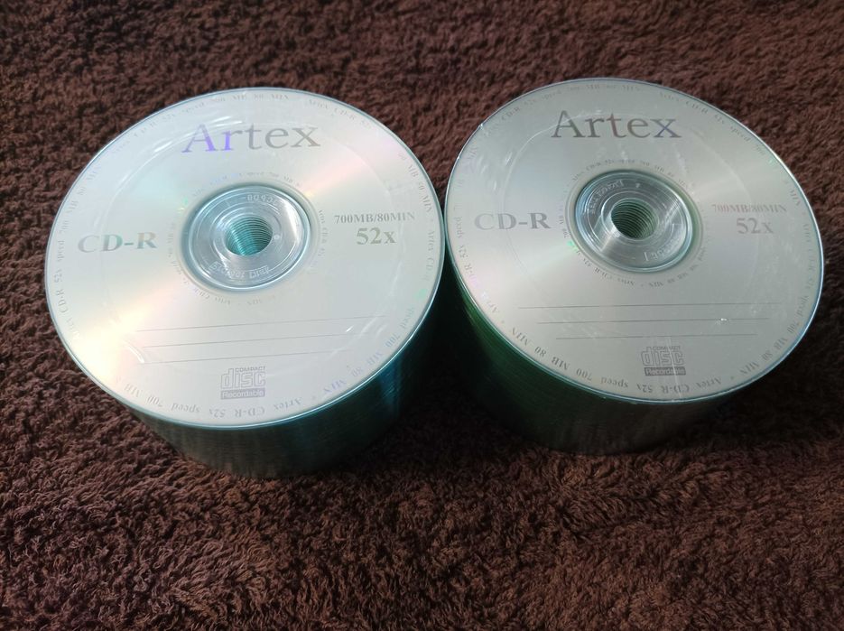 Artex 50 дисков CD-R 700 MB / 80 min / 52x